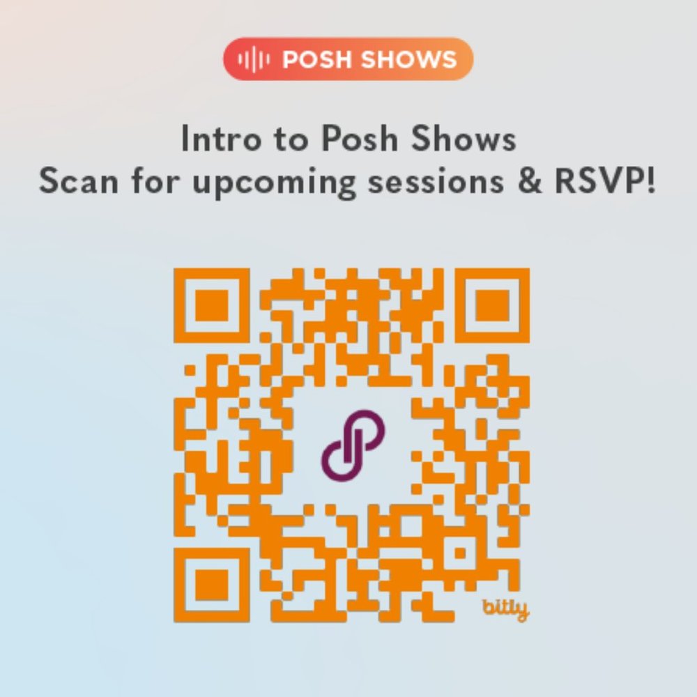 🆕 Upcoming Intro to Posh Shows Sessions